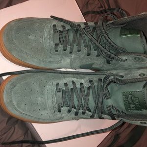 Snazzy green sneakers